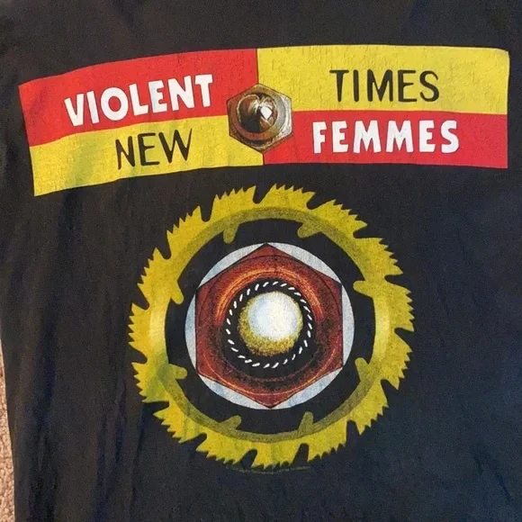 Vintage Violent Femmes Tour Shirt XL - Picture 1 of 8